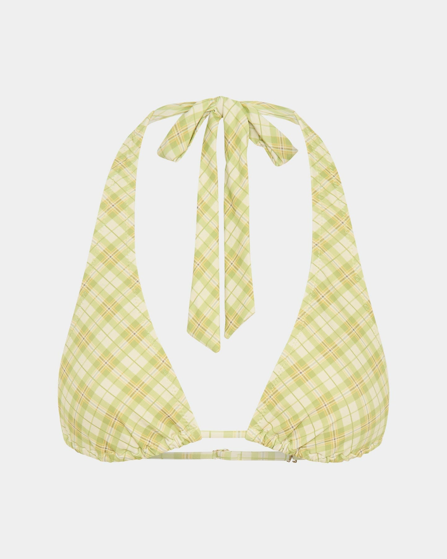 Parka Vintage Check Halter Bikini Set