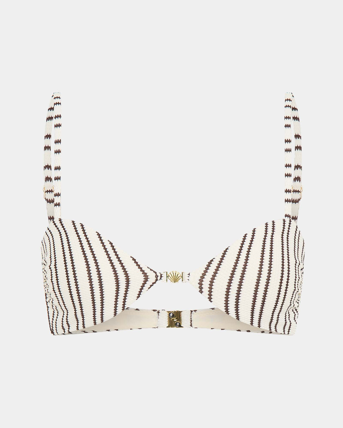 Cassidy Shell Contrast Bikini Set