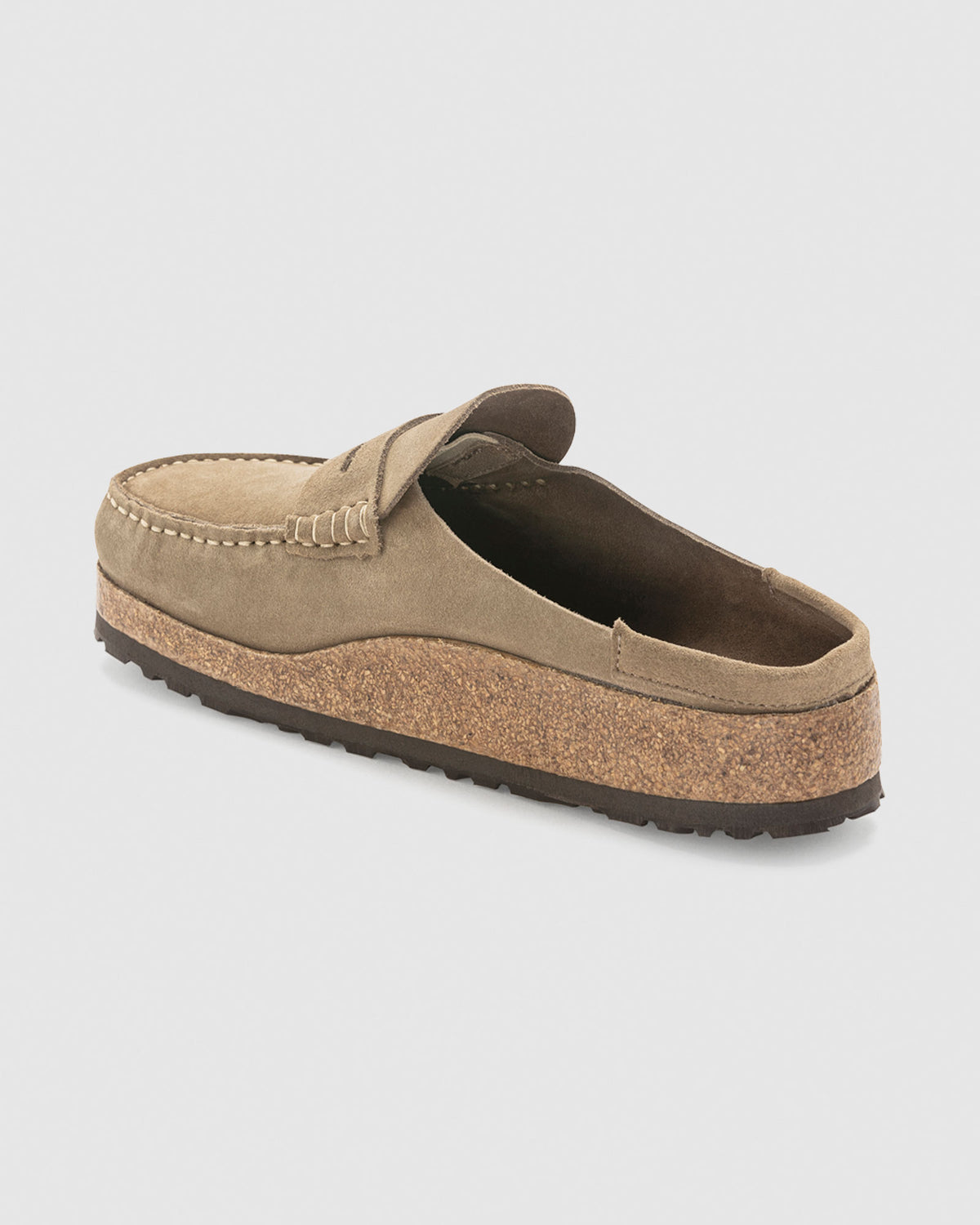 Naples Suede Leather Sandals TAUPE