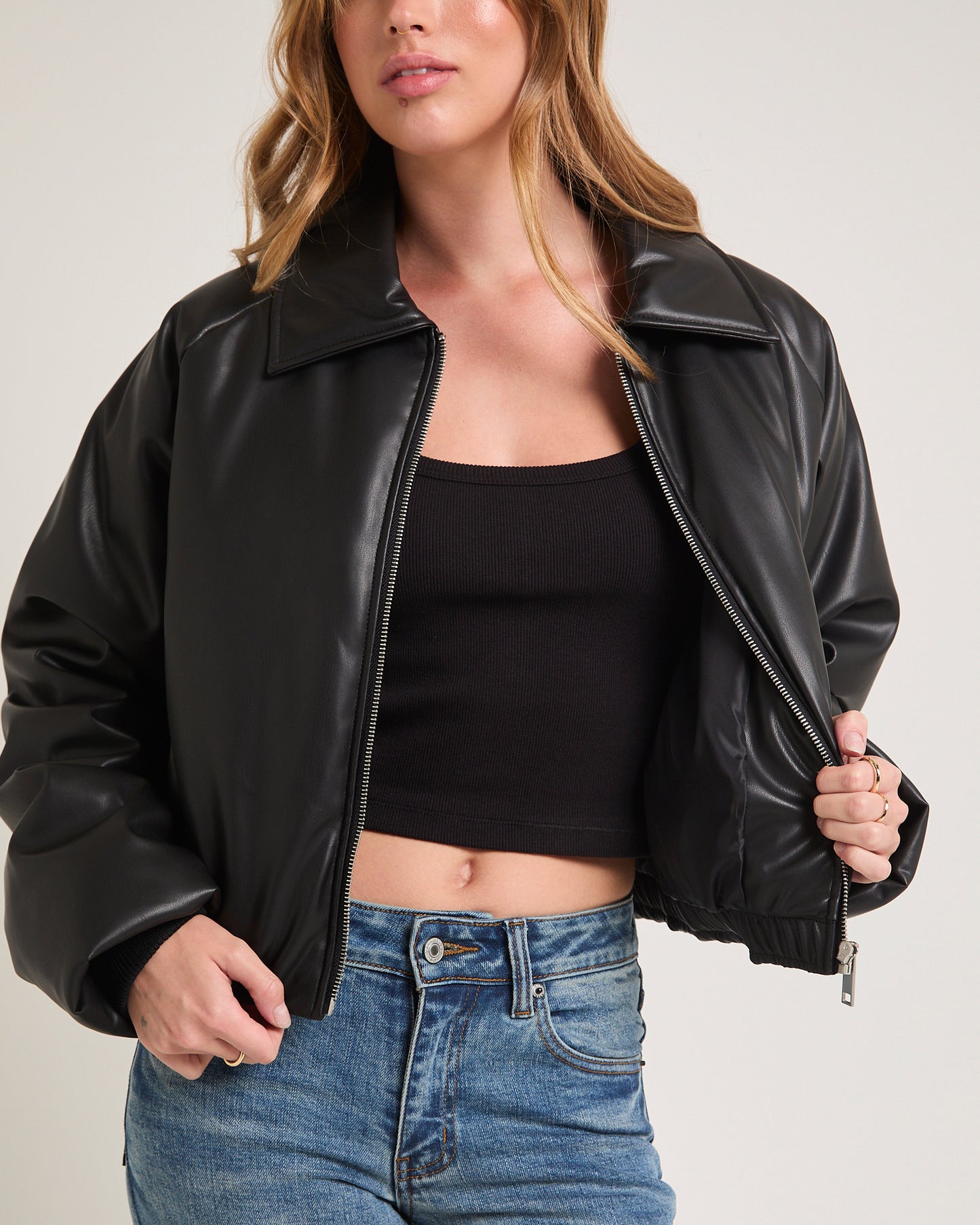 PU Bubble Jacket
