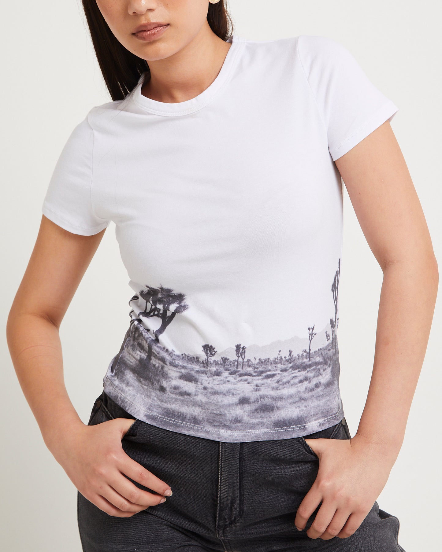 Wild Lullaby Staple Rib Tee