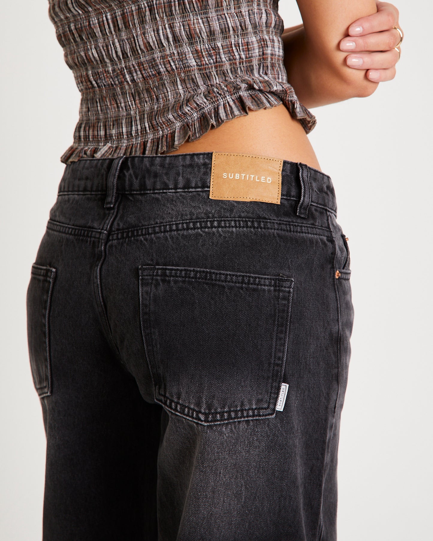 Maylee Low Rise Relaxed Denim Jeans