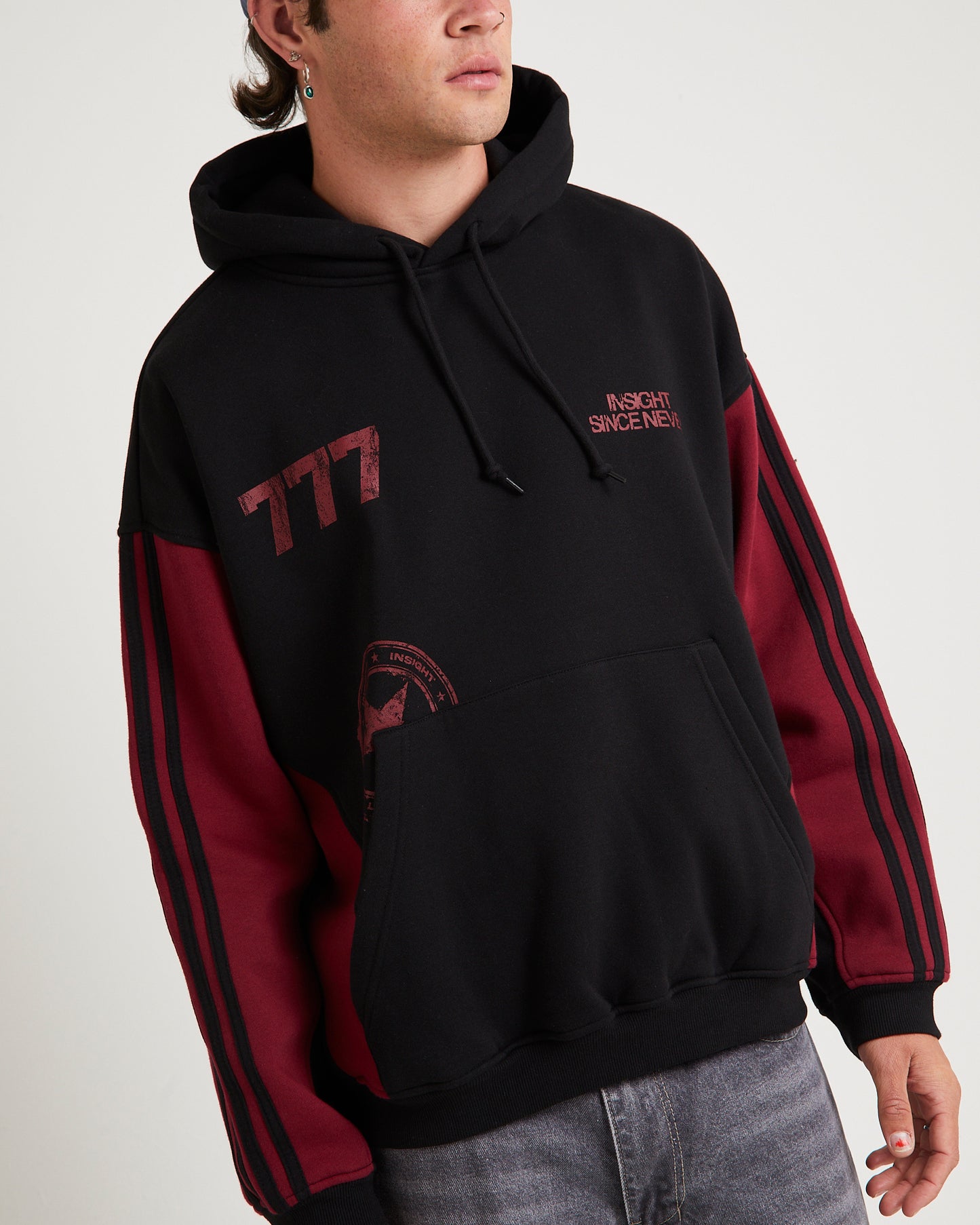 DNA Panelled Hoodie
