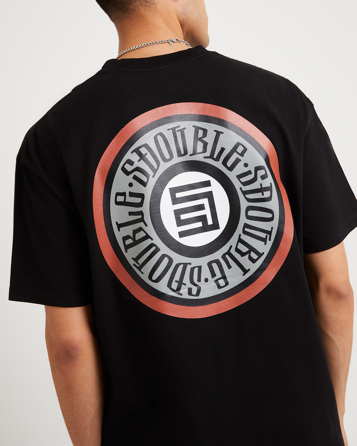 Tack Dot Short Sleeve T-Shirt WASHED BLACK