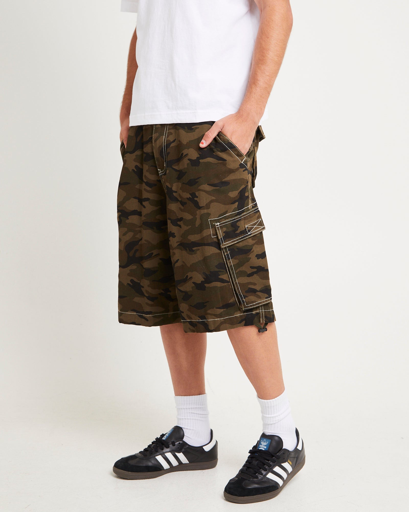 Fazer Camo Cargo Shorts – General Pants Co.
