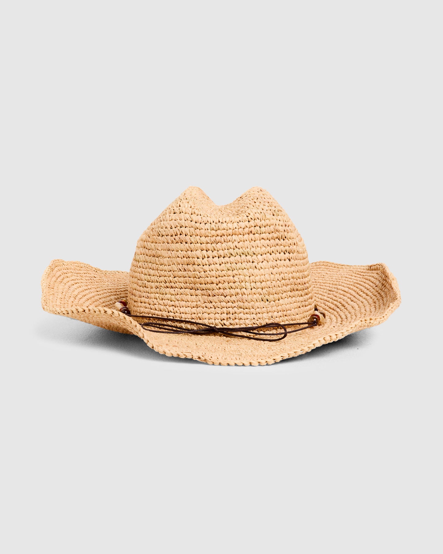 Connie Raffia Cowboy Hat