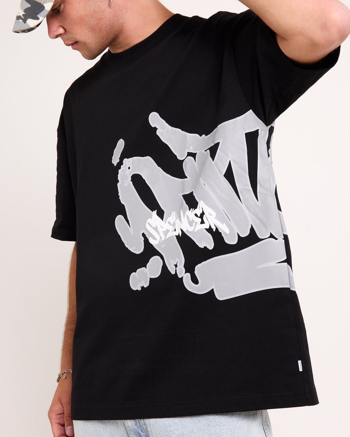 Street Tagger T-Shirt BLACK