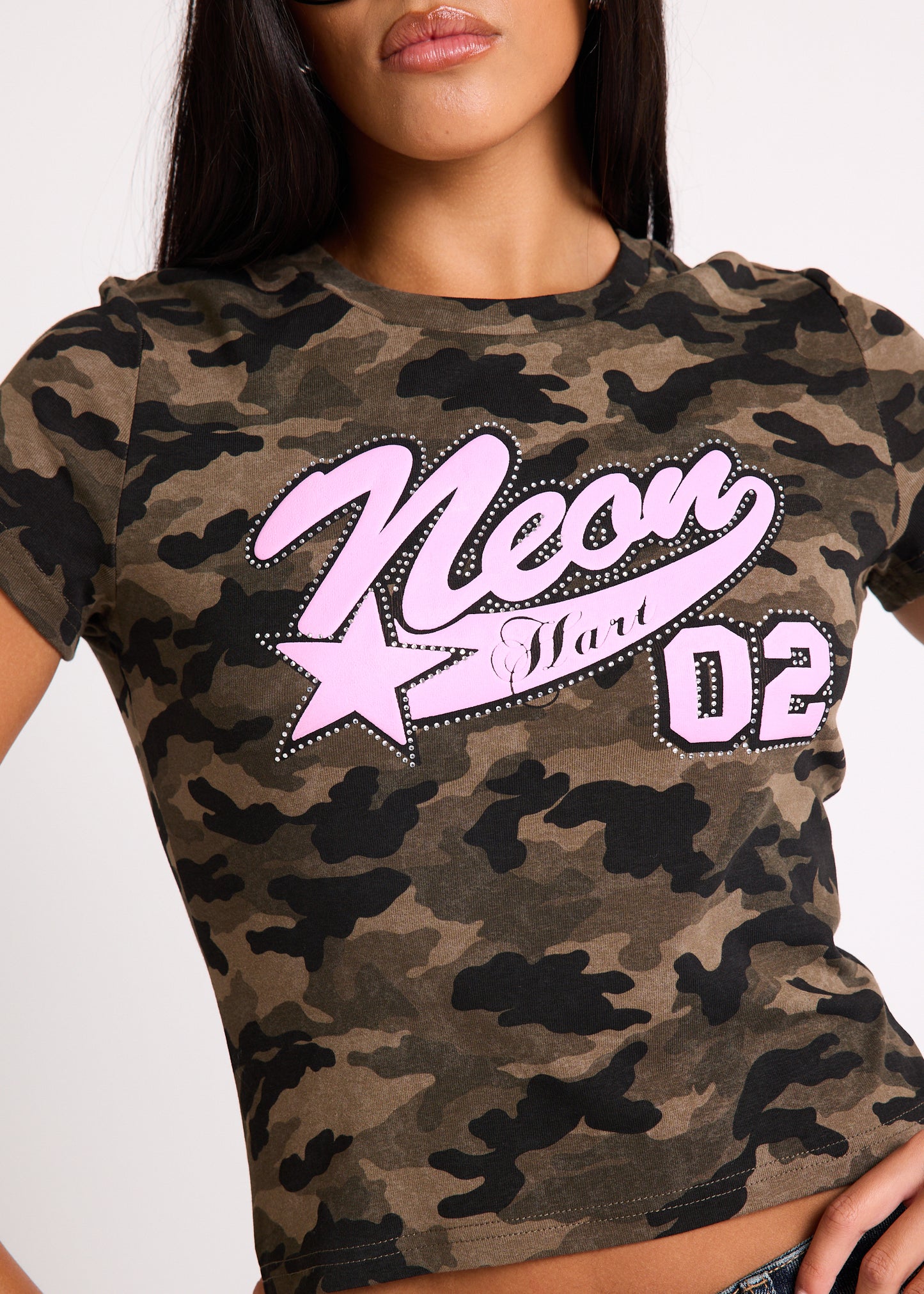 Bronx Camo Baby Tee