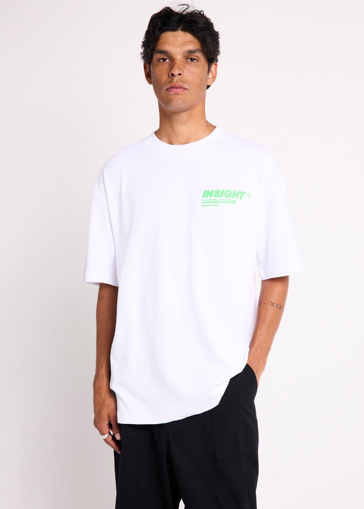 Mainstay Short Sleeve T-Shirt WHITE