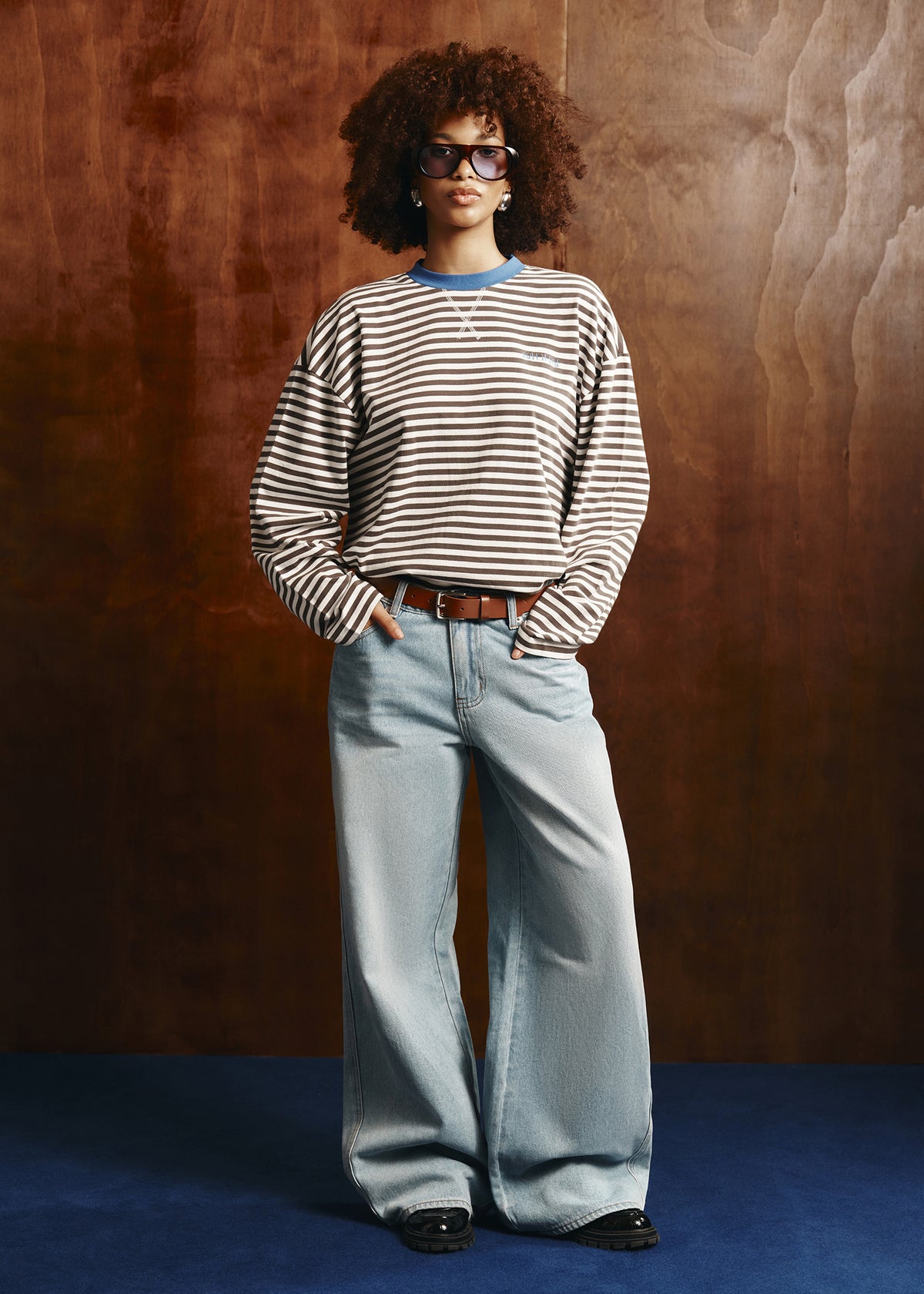 Hilo Striped Long Sleeve Top STRIPE