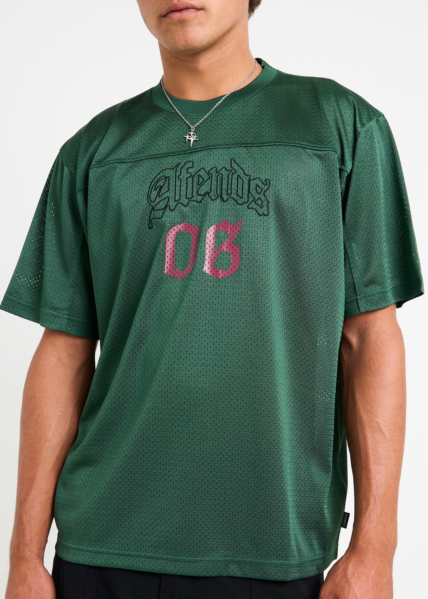 Zero Six Mesh Jersey Boxy T-Shirt