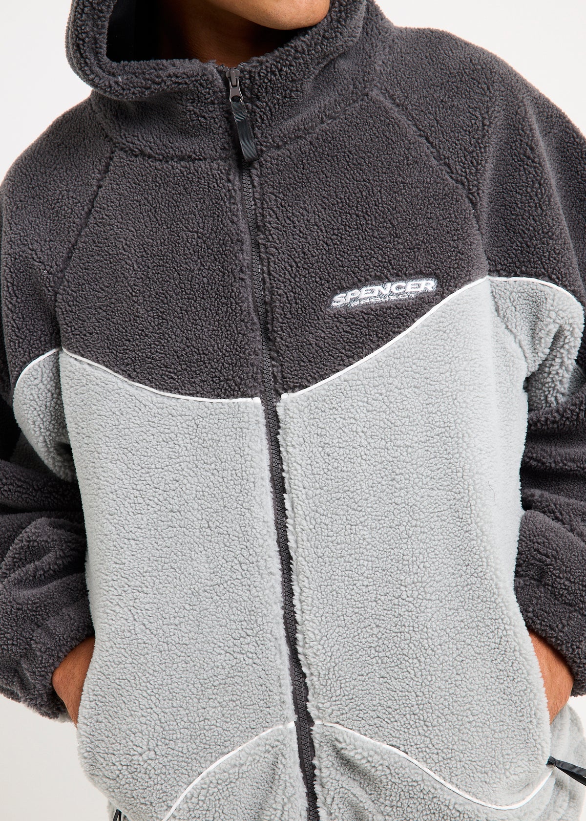 Total Sherpa Jacket CHARCOAL