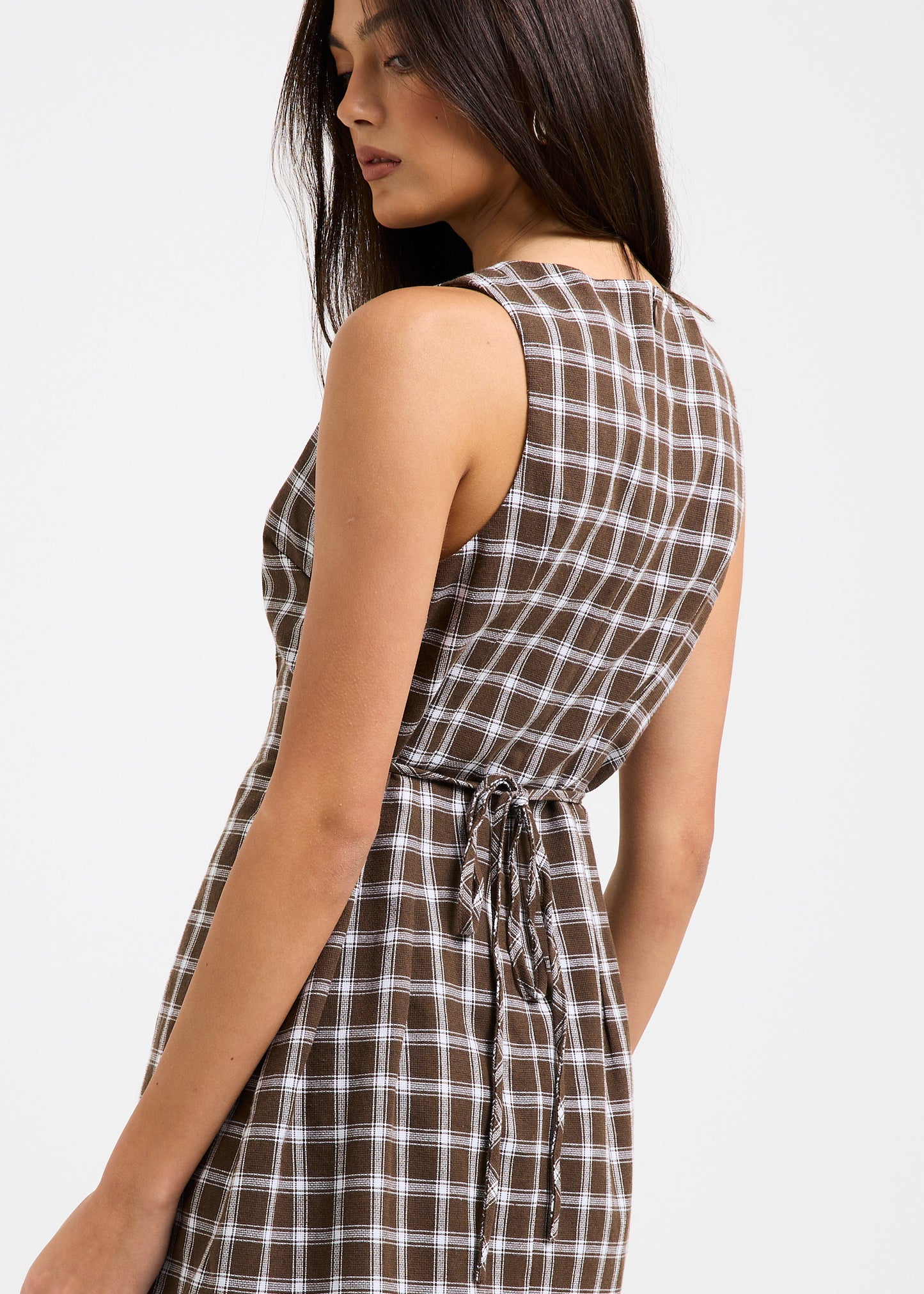 Gabs Plaid Romper