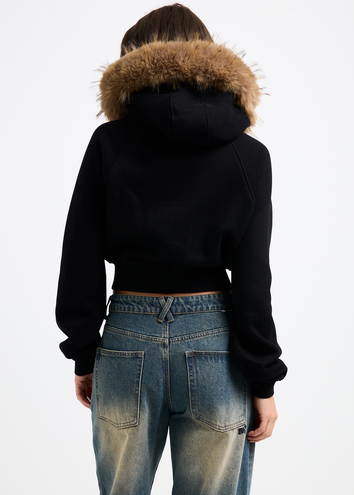 Saskia Hooded Jacket BLACK