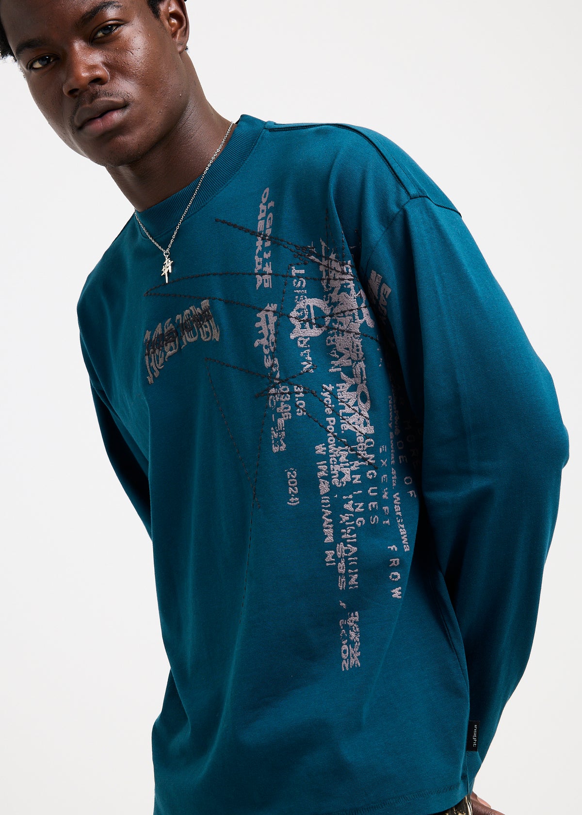 Hotashe Long Sleeve Tee NAVY