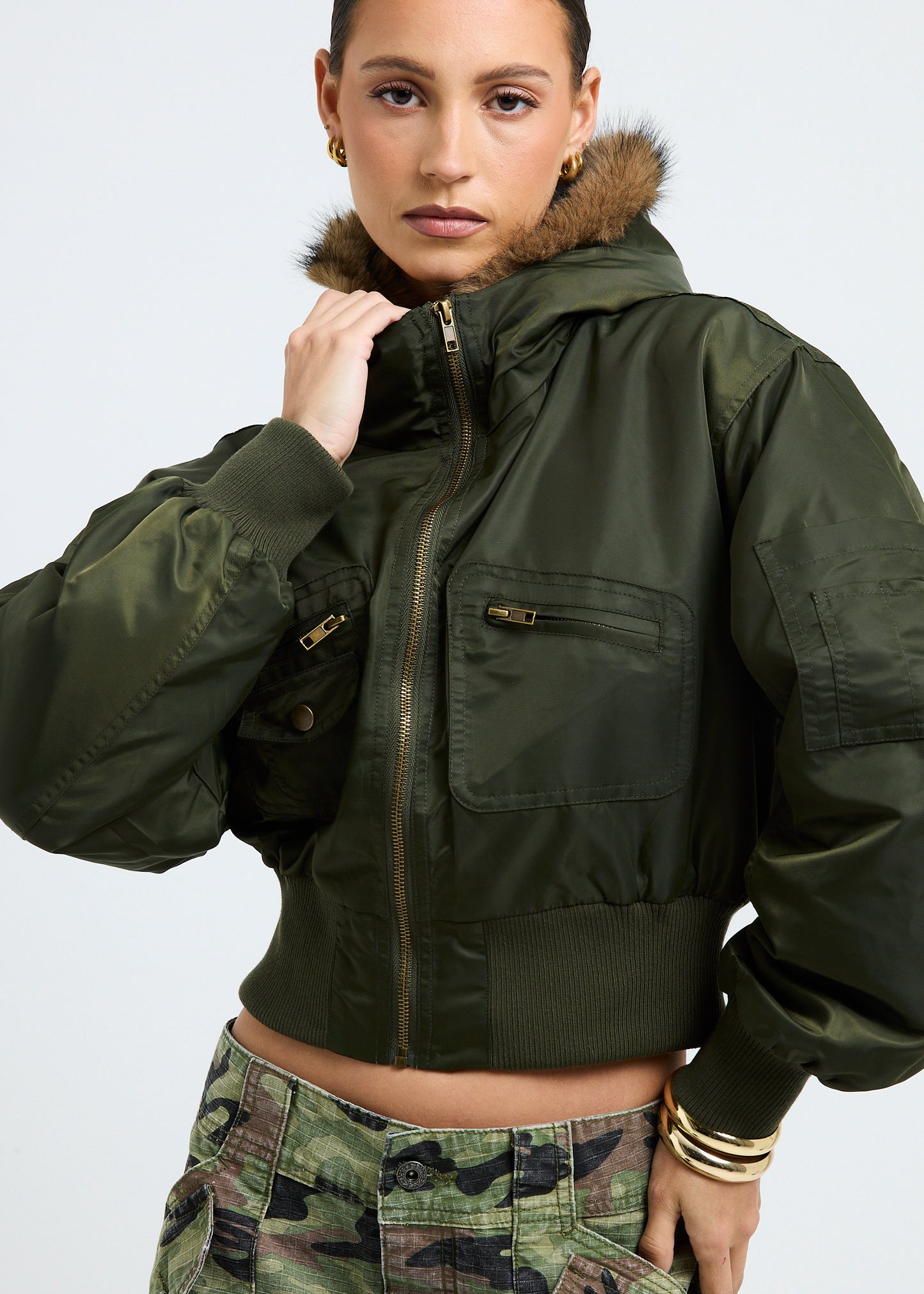 Boston Hooded Puffer Jacket