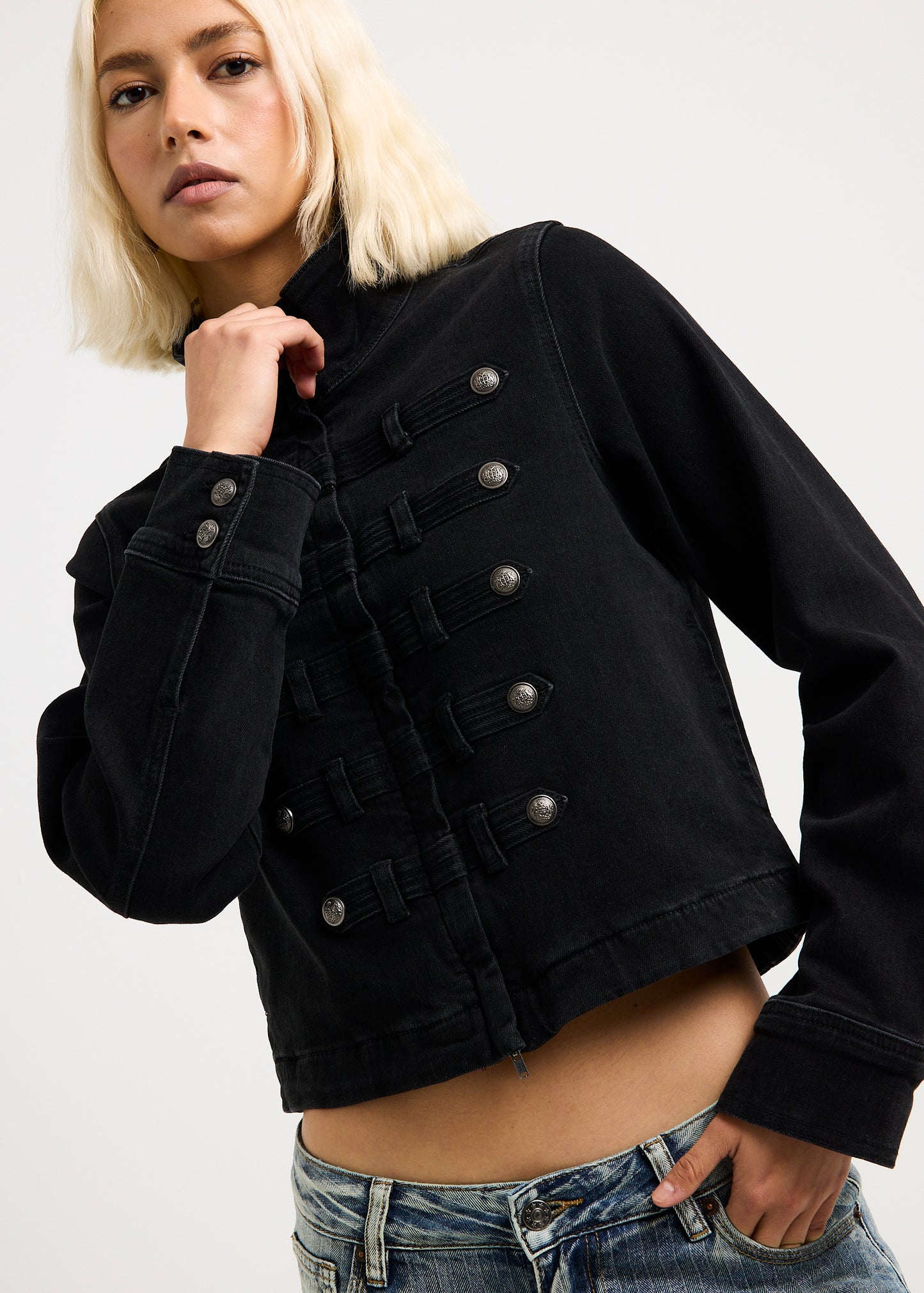 Sansa Napoleon Denim Jacket