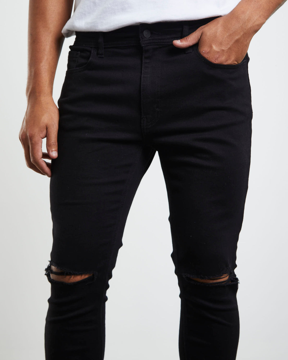 Z-Roller Skinny Denim Jeans Delta Destroy DENIM