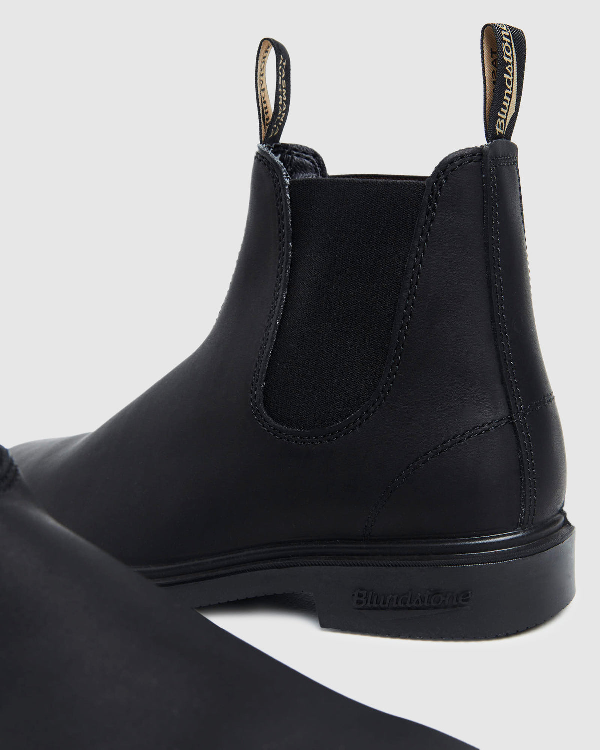 063 Leather Dress Boots Black BLACK