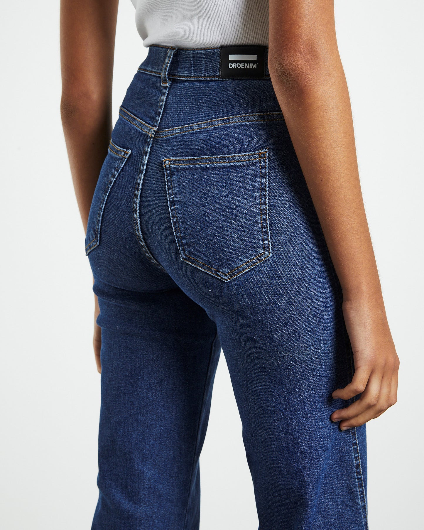 Moxy Straight Jeans Cape Dark Plain