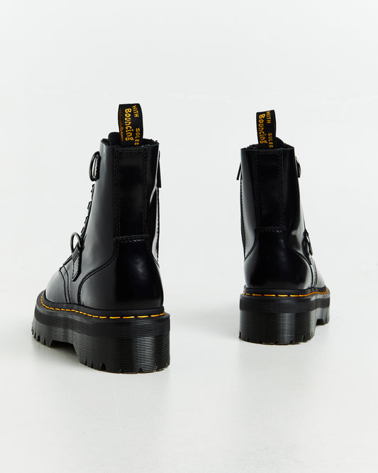 Jadon Alt 8 Eye Boots Black Buttero BLACK