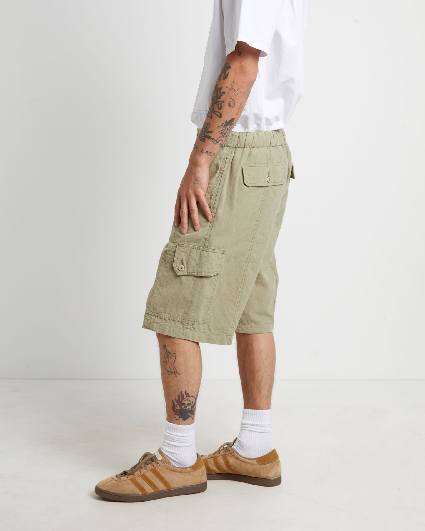 Cargo Shorts in Sage