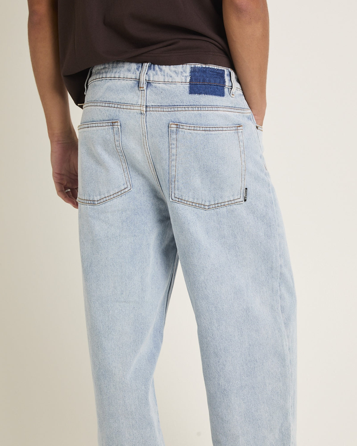Knocker Wide Leg Denim Jeans