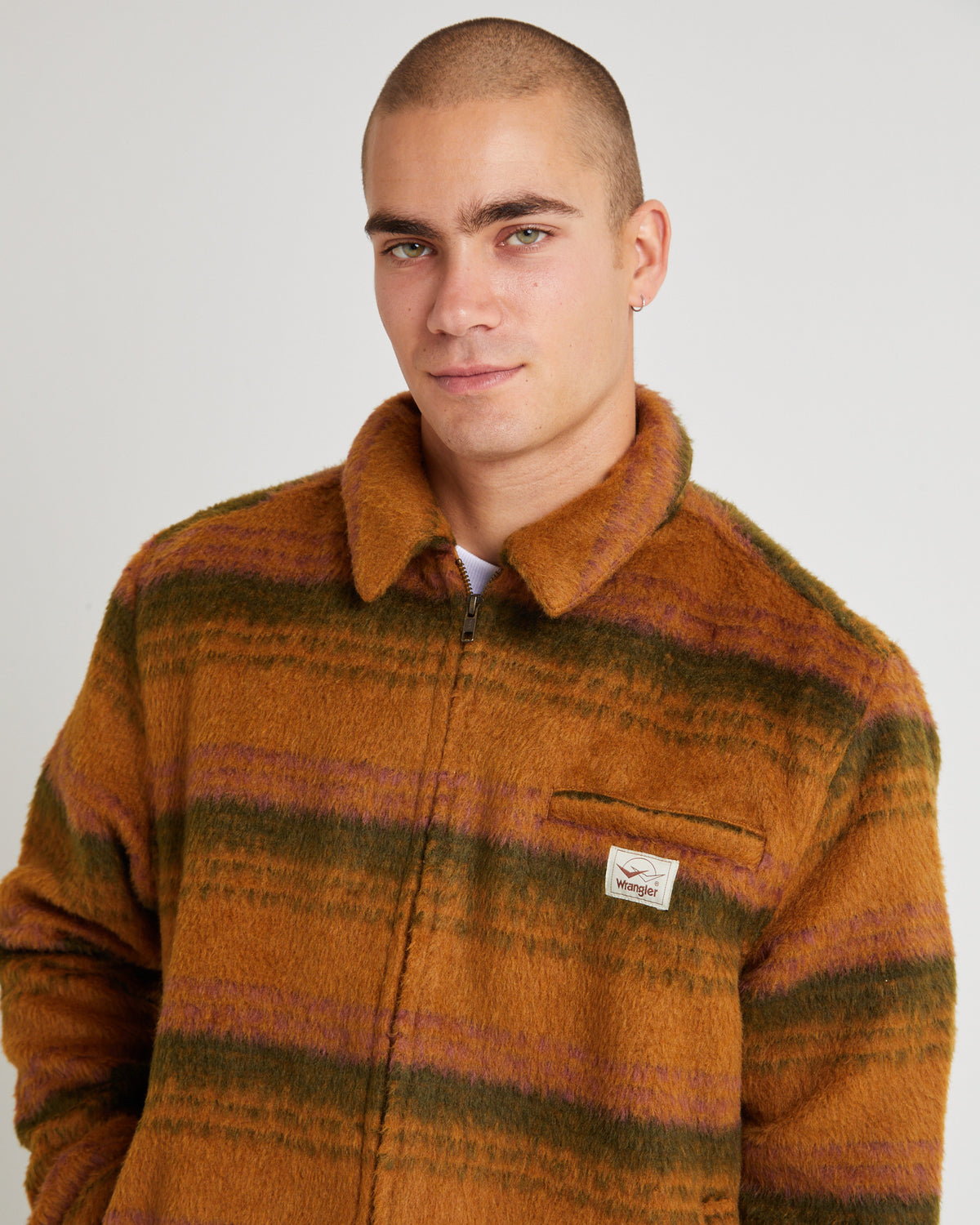 Harrington Jacket Brushed Rust RUST