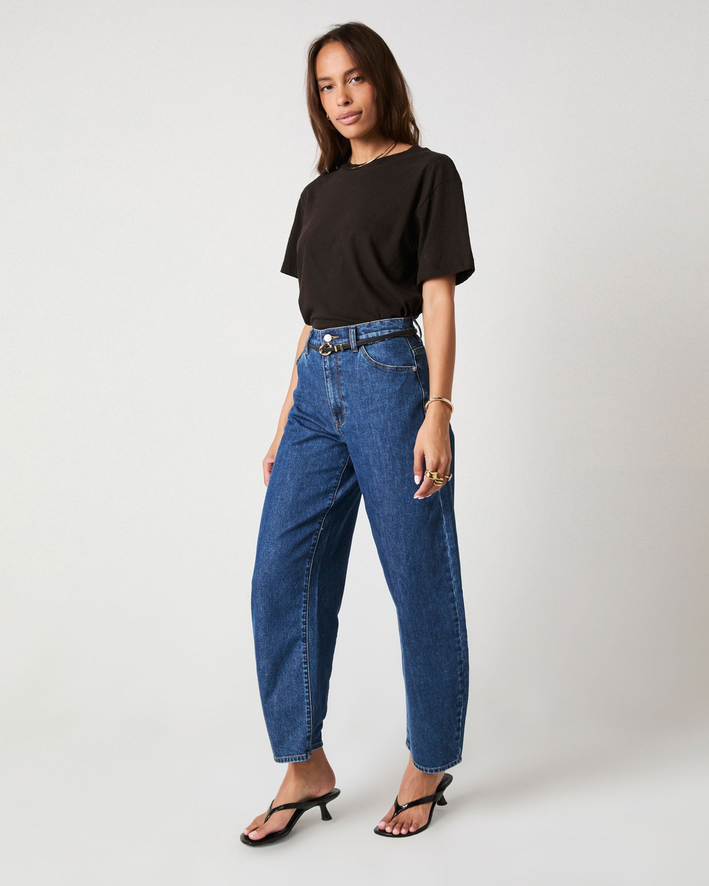Gigi Barrel Denim Jeans