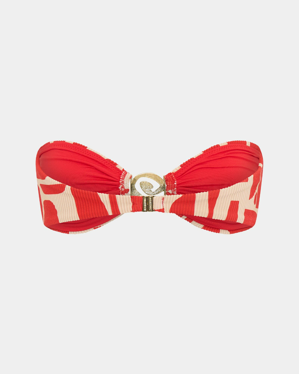 Paros Warp Bandeau Bikini Bikini Set PRINT