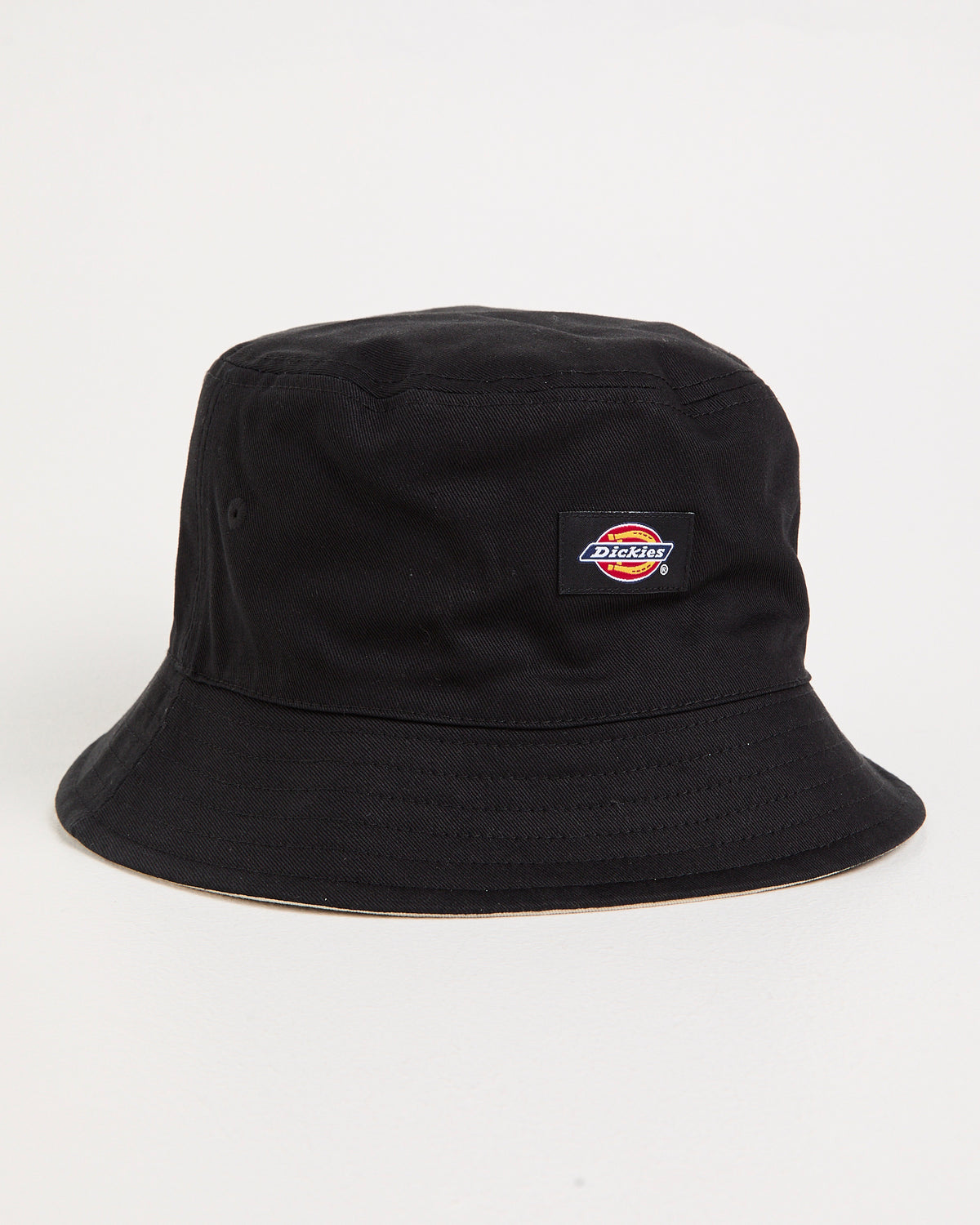 Classic Label Reversible Bucket Hat BLACK/BONE