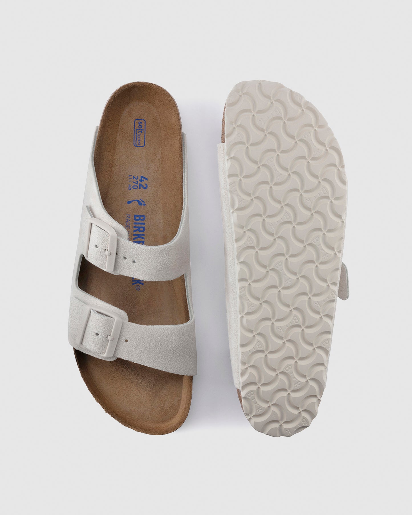 Arizona Soft Footbed Suede Leather Sandals