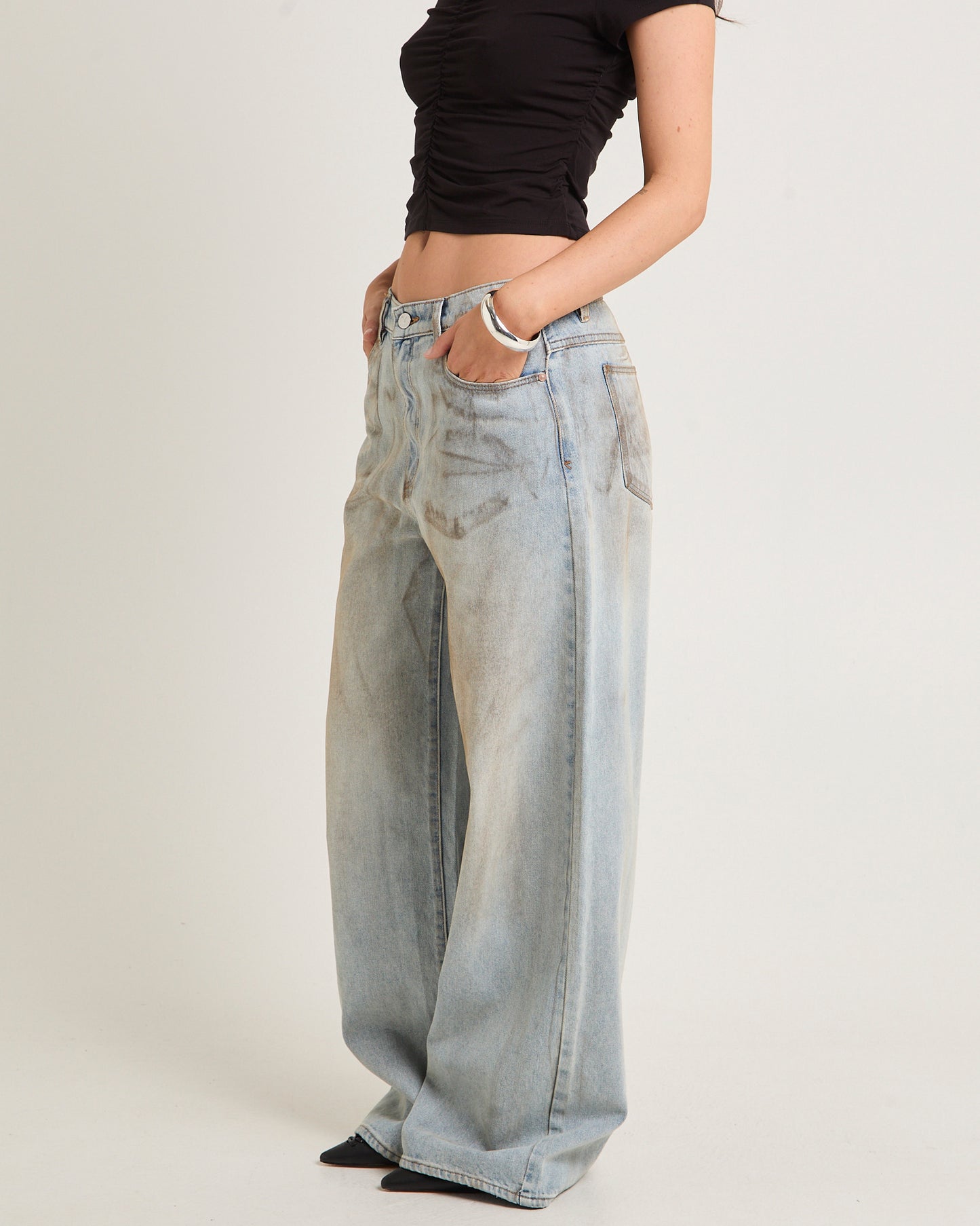 95 Mid Super Baggy Denim Jeans Nicole