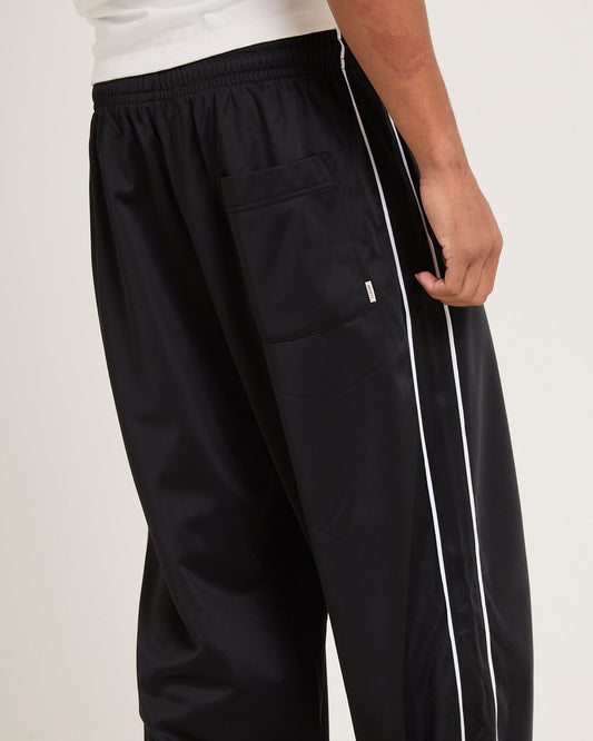 Script Tricot Track Pants BLACK