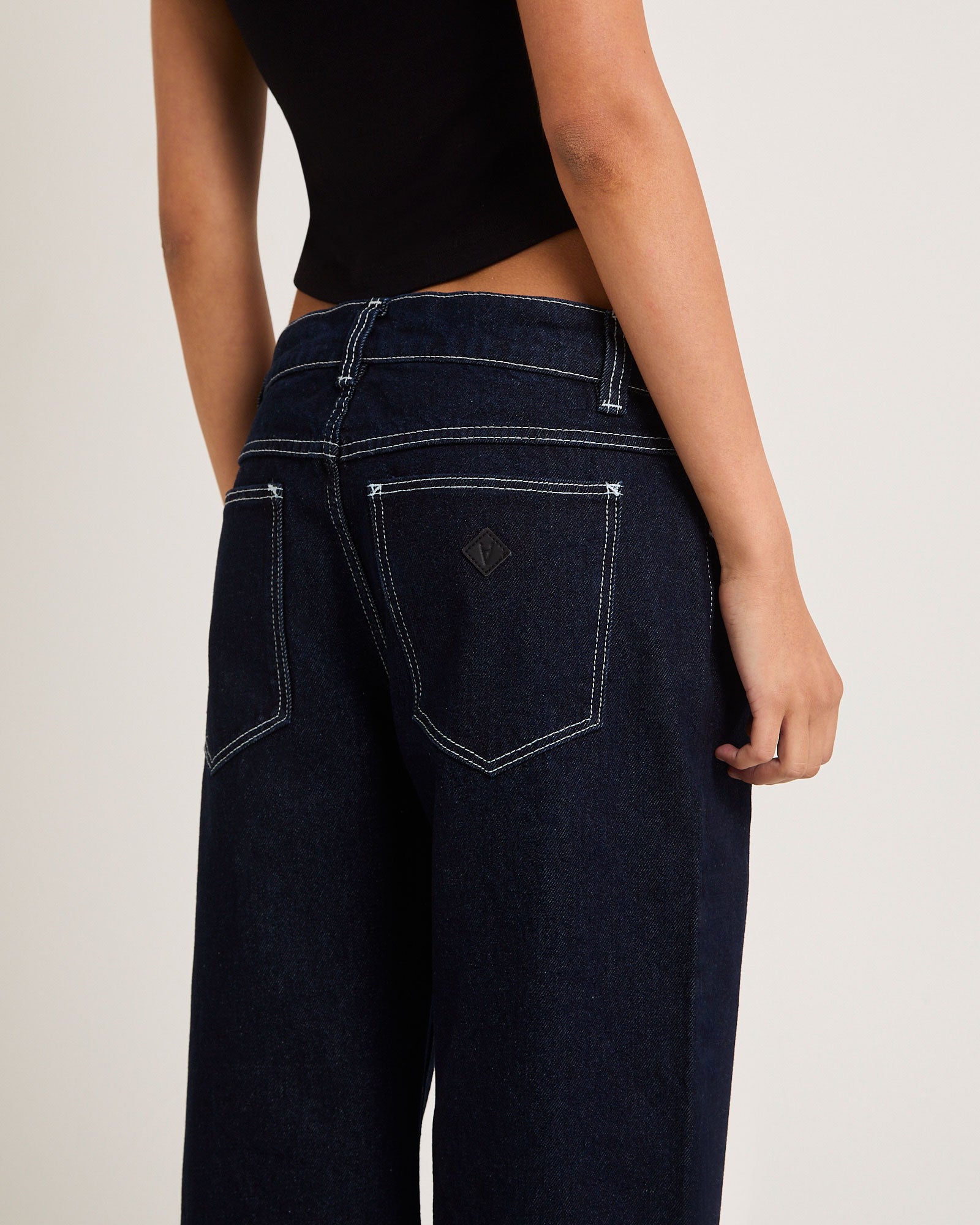99 Low Baggy Flare Denim Jeans Nicky – General Pants Co.