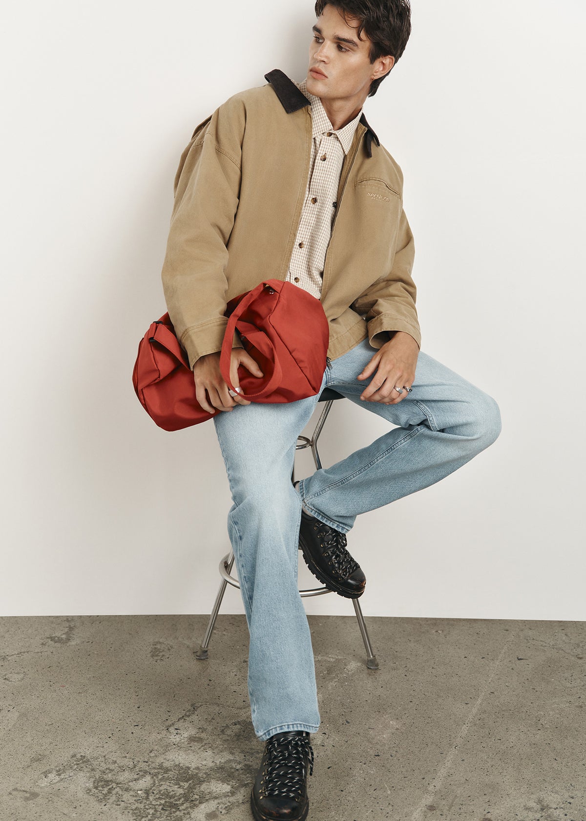 Bronco Denim Jeans Stone Blue STONE BLUE