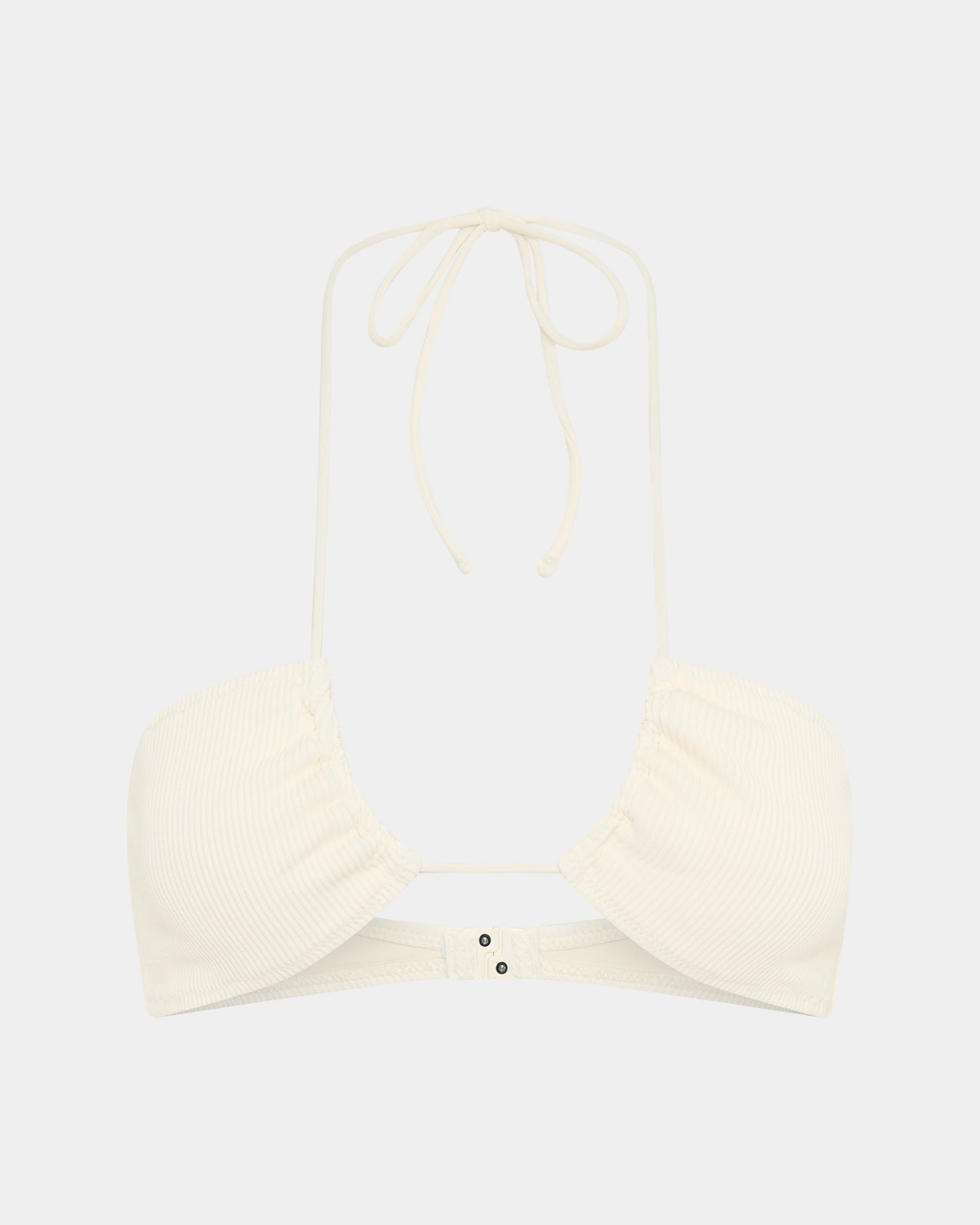 Rib Cross Front Bikini Top