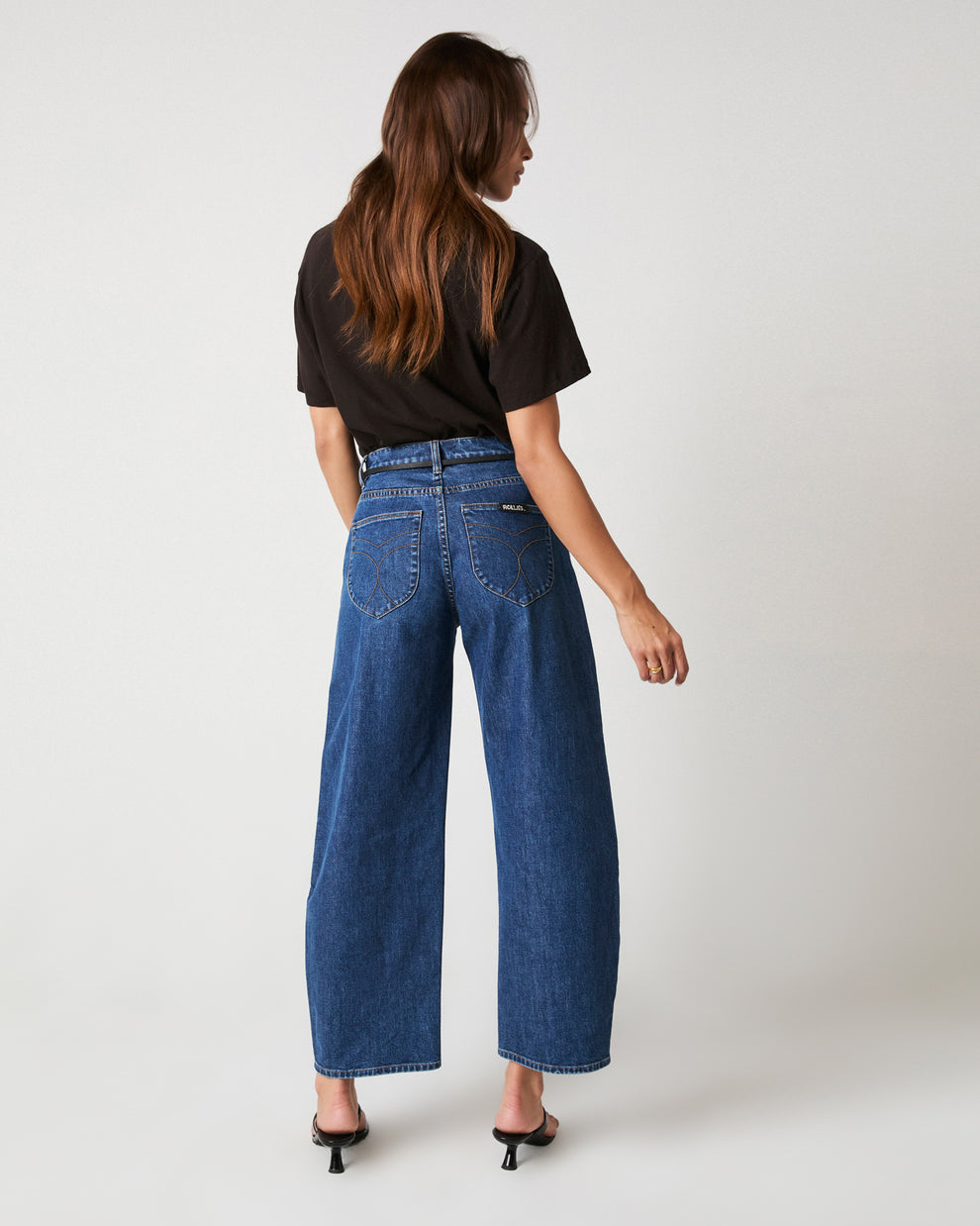Rolla's Gigi Barrel Jean Forever Blue