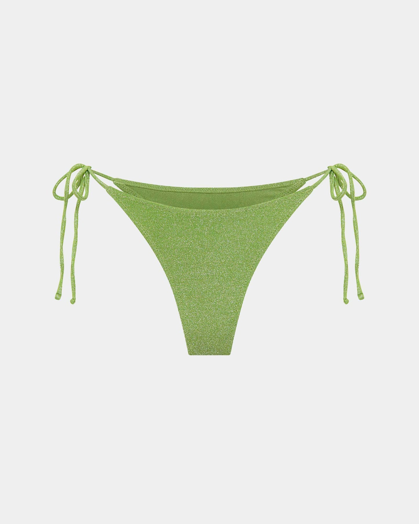 Lurex Tie Side Bikini Bottom