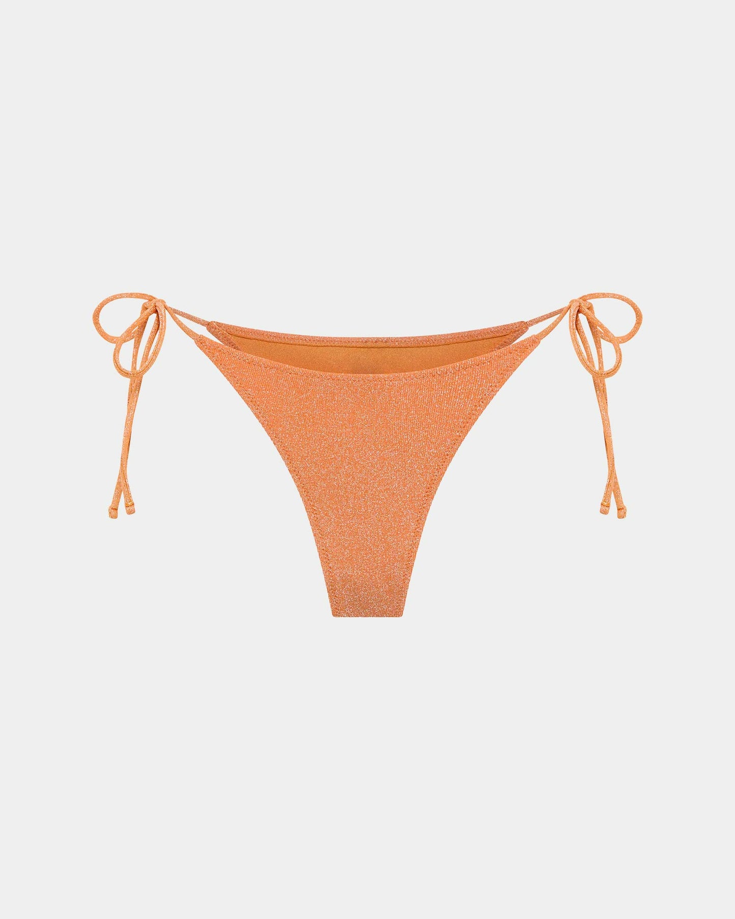 Lurex Tie Side Bikini Bottom