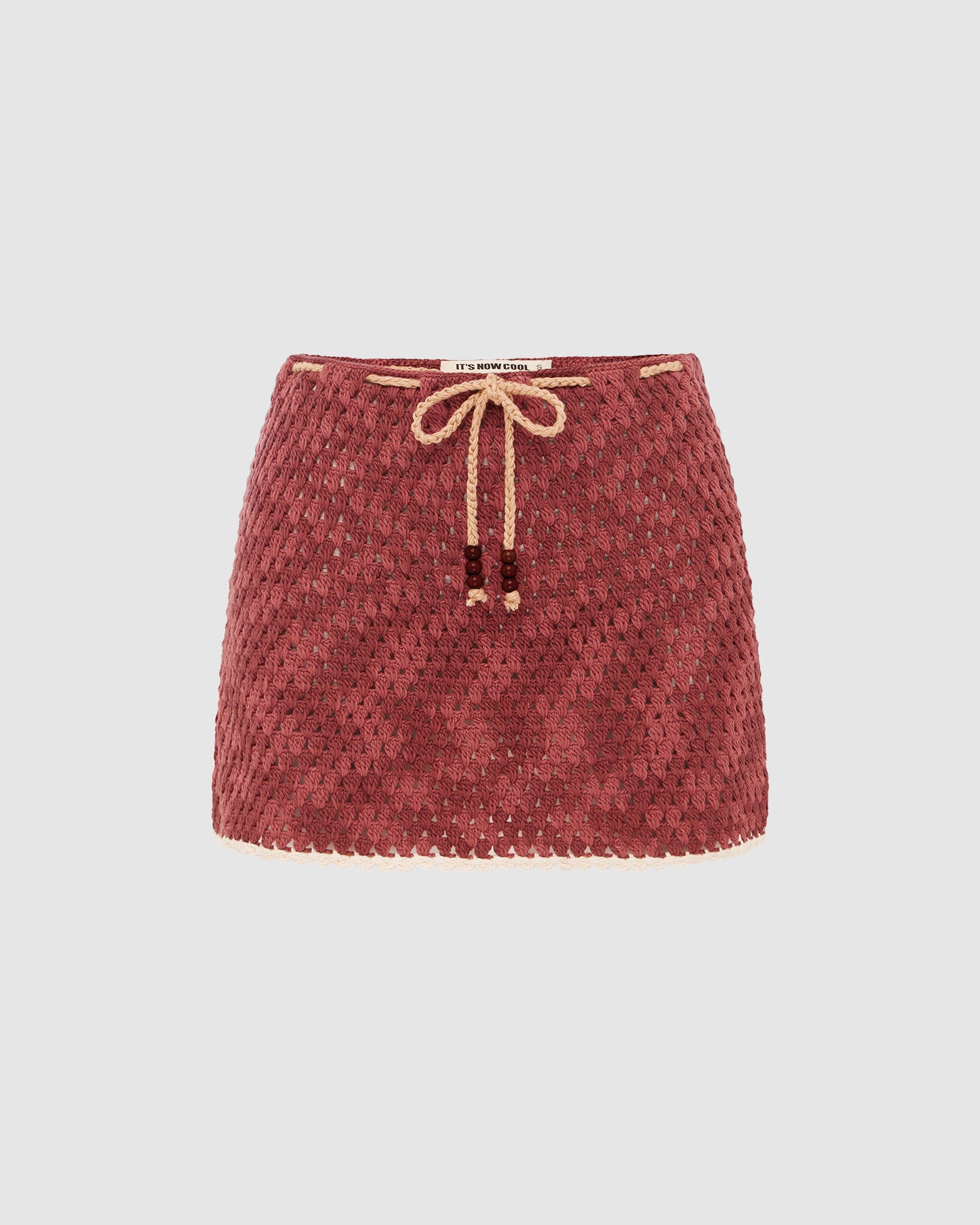 The Mini Crochet Skirt