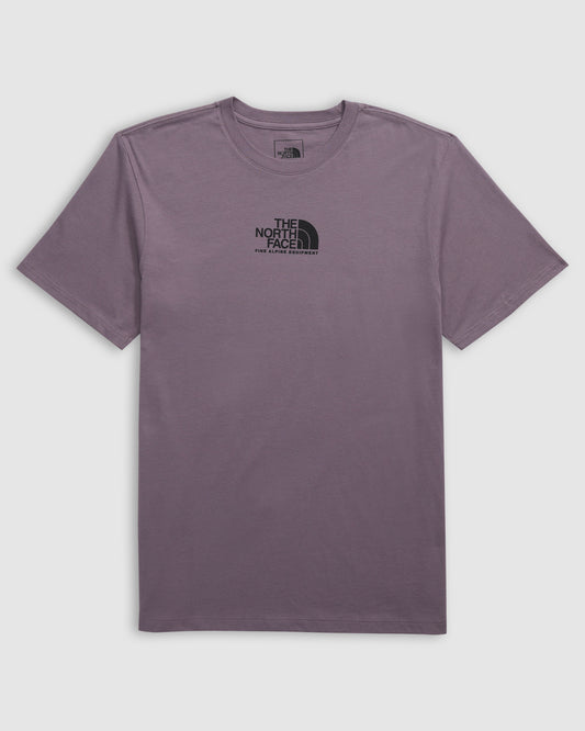 Men's Short-Sleeve Fine Alpine T-Shirt LUNAR STONE
