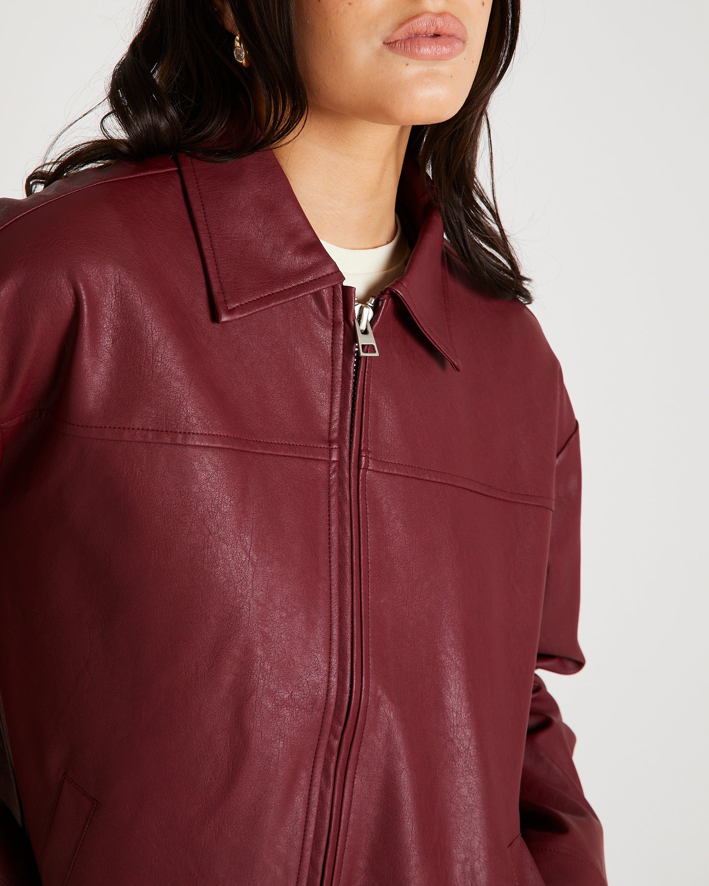 Clara Clean PU Jacket