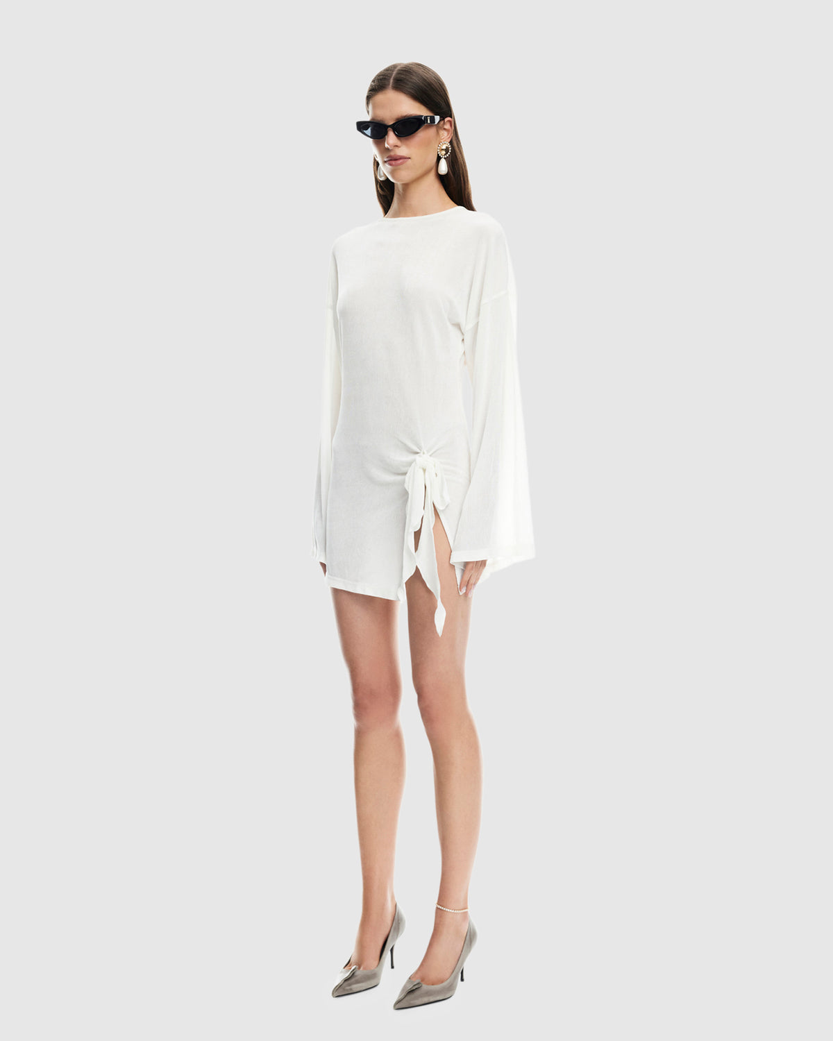 Cosmic Mini Dress PEARL
