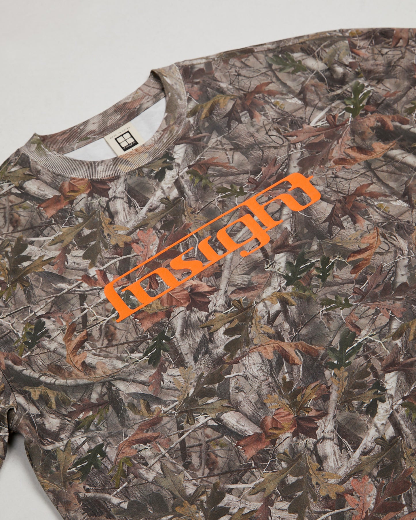 Admission Cropped Camo T-Shirt