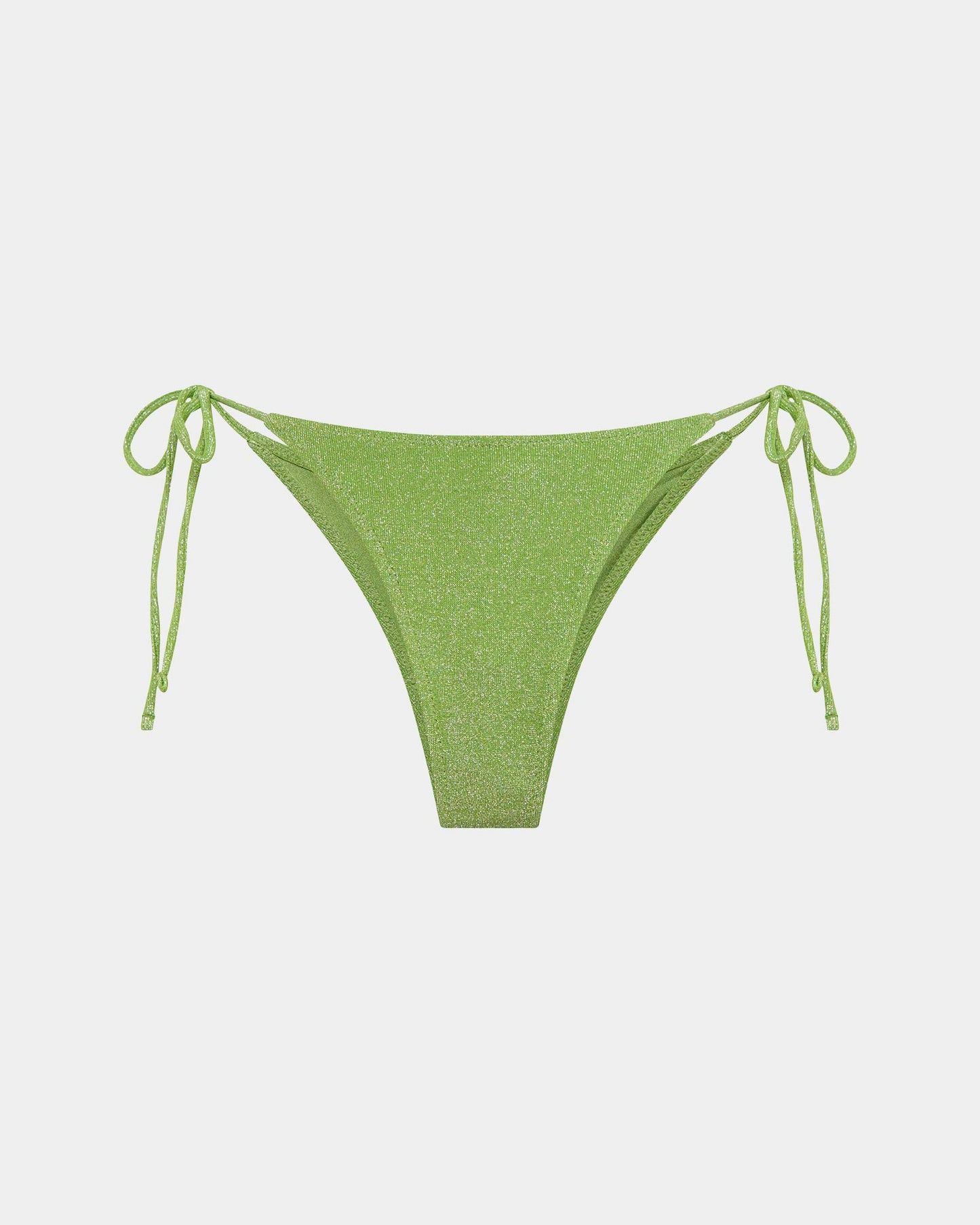 Lurex Tie Side Bikini Bottom