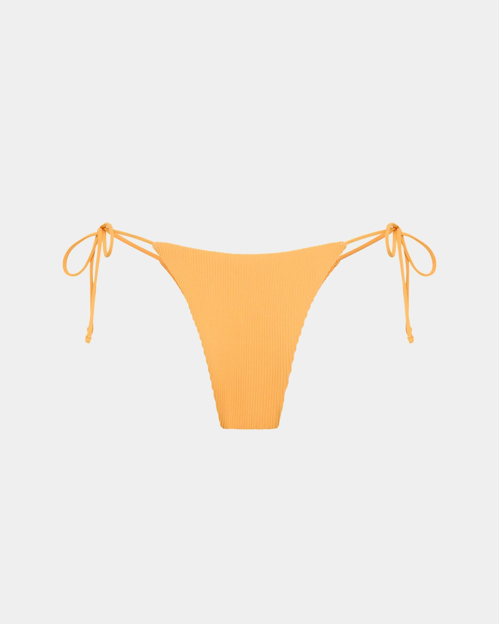 Rib Skinny Strap Tie Side Bikini Bottom – General Pants Co.
