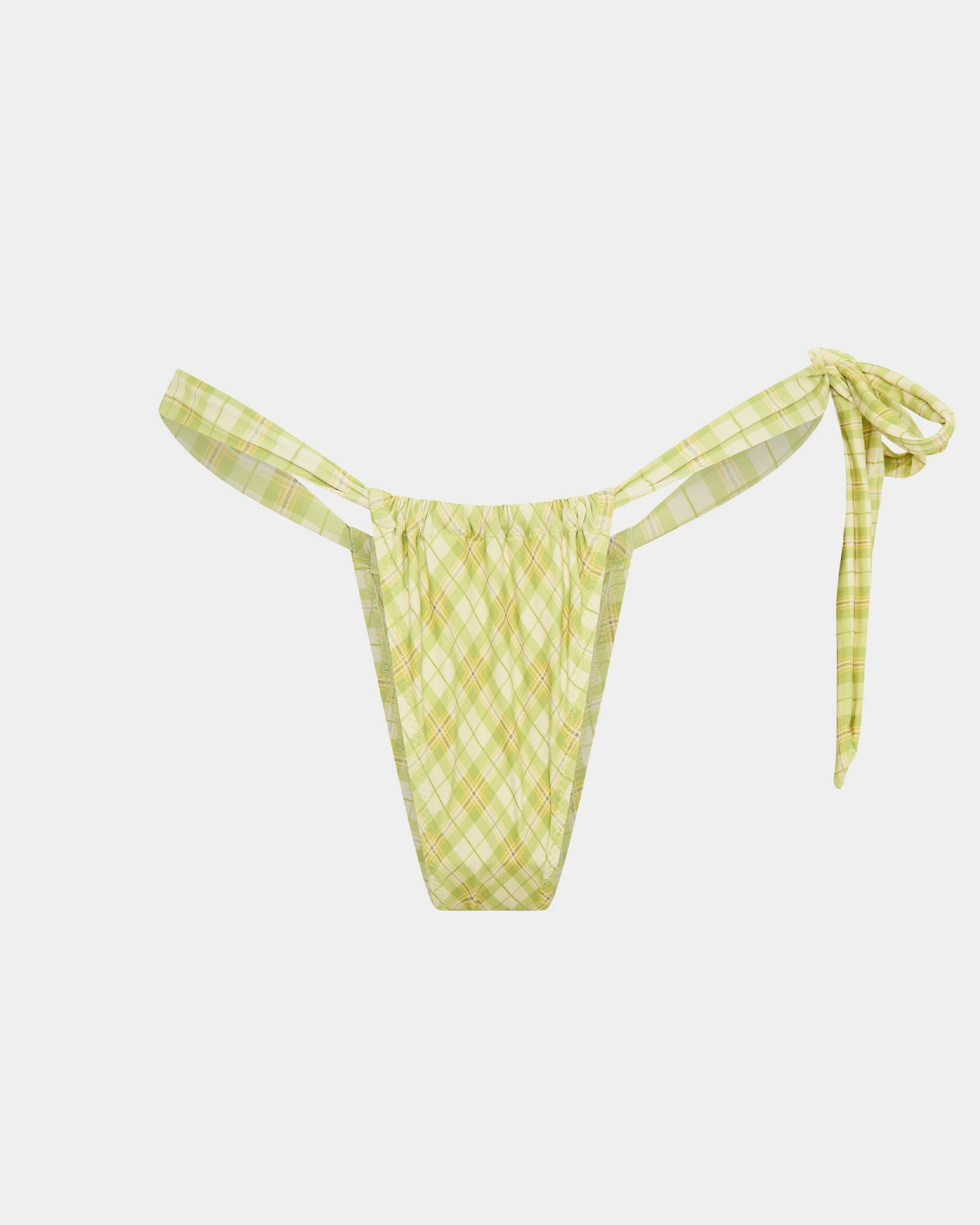 Parka Vintage Check Halter Bikini Set