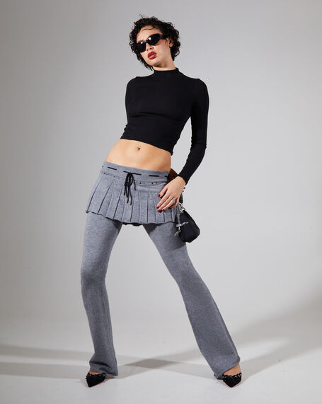 WFH Studded Skirt Trousers