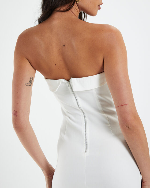 Manon Corset Dress White, hi-res image number null